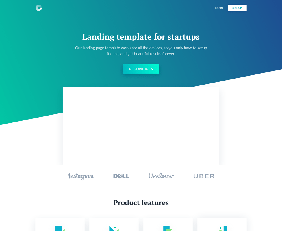 《Landing Page Templates for Startups》